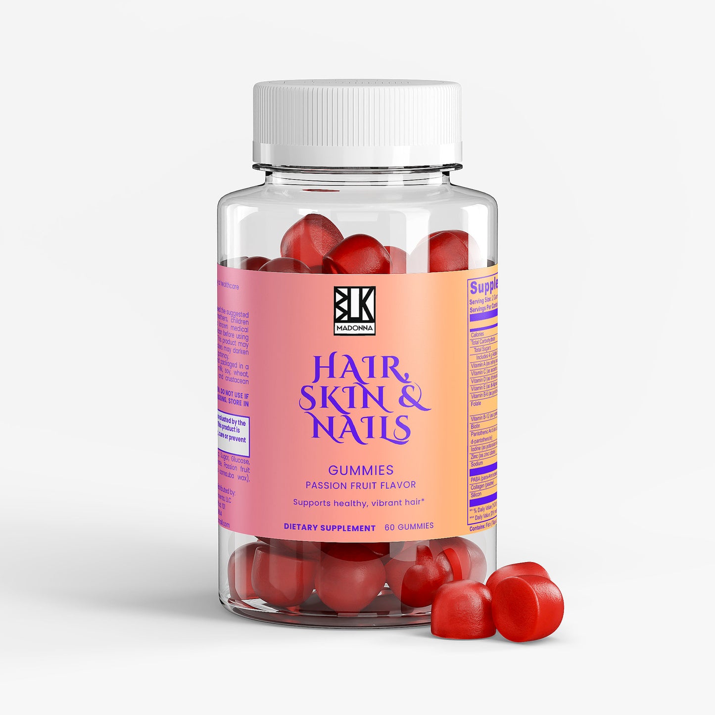 BLK Madonna Hair, Skin & Nails Gummies