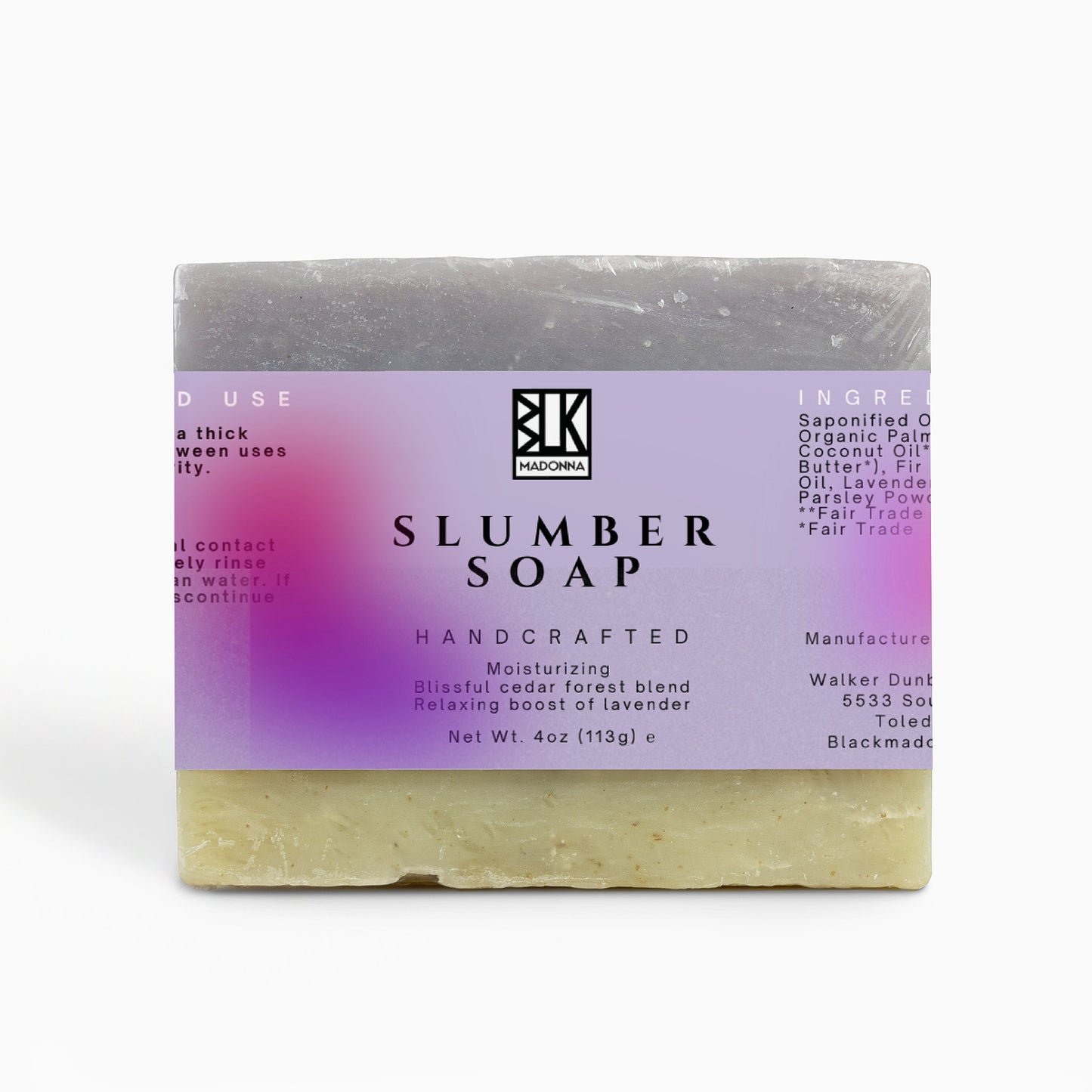 BLK Madonna Slumber Soap