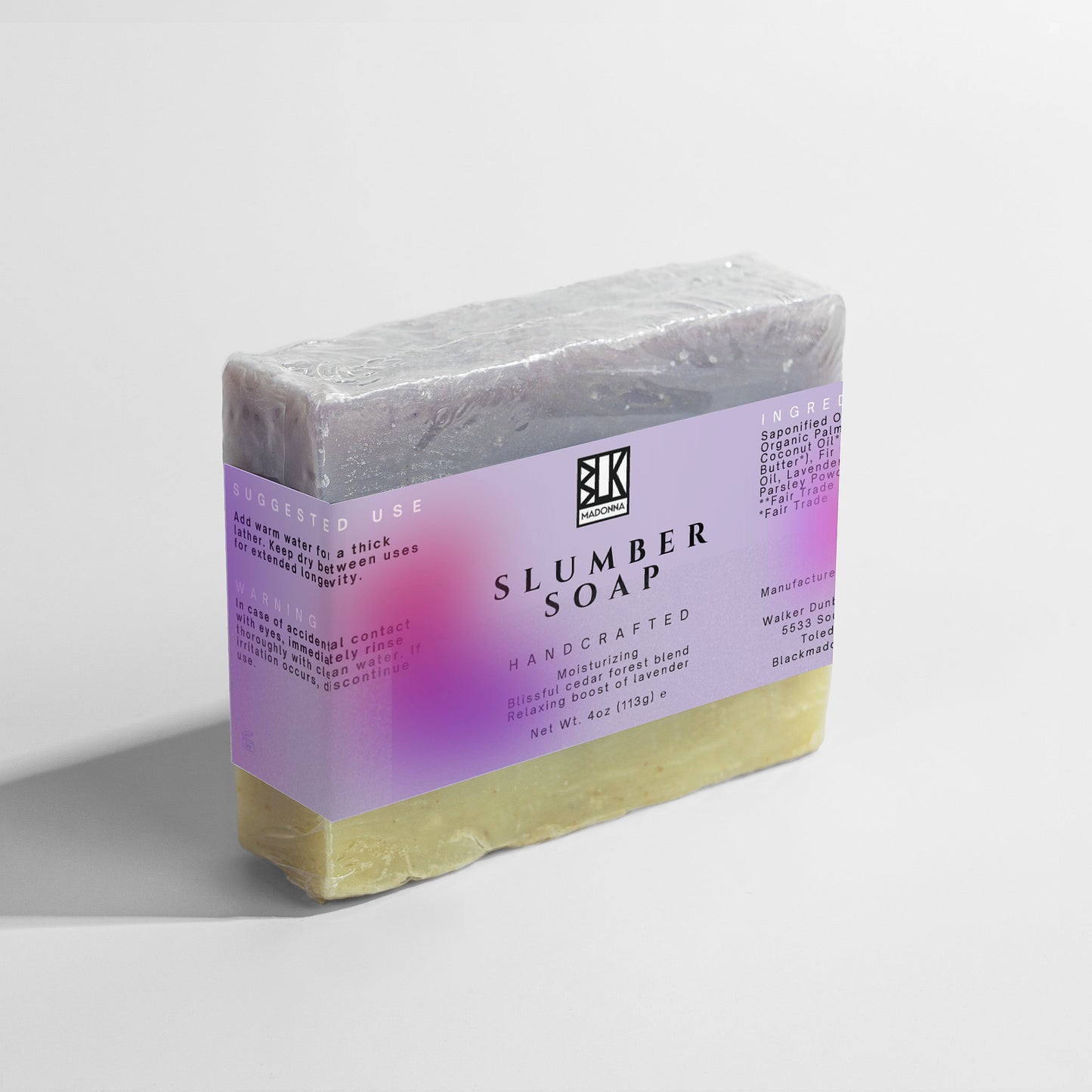BLK Madonna Slumber Soap
