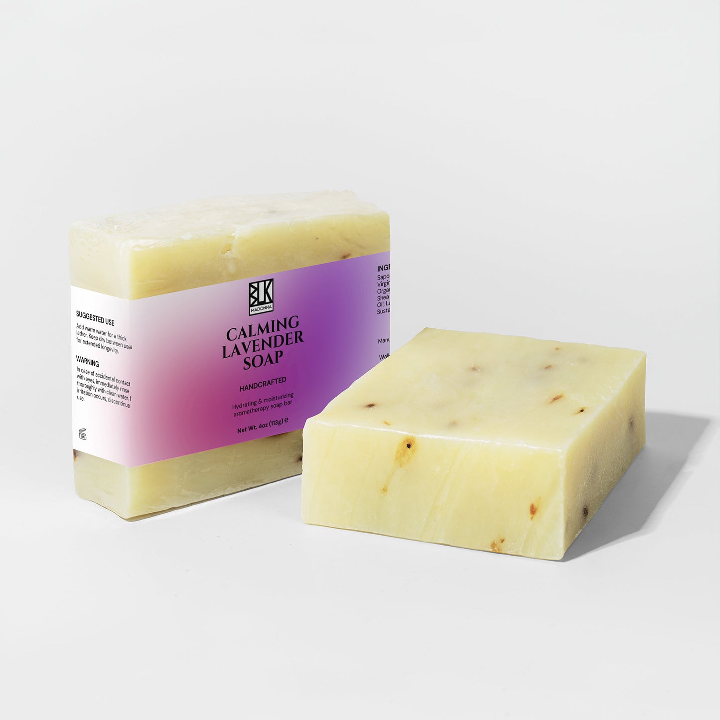 BLK MADONNA Calming Lavender Bar