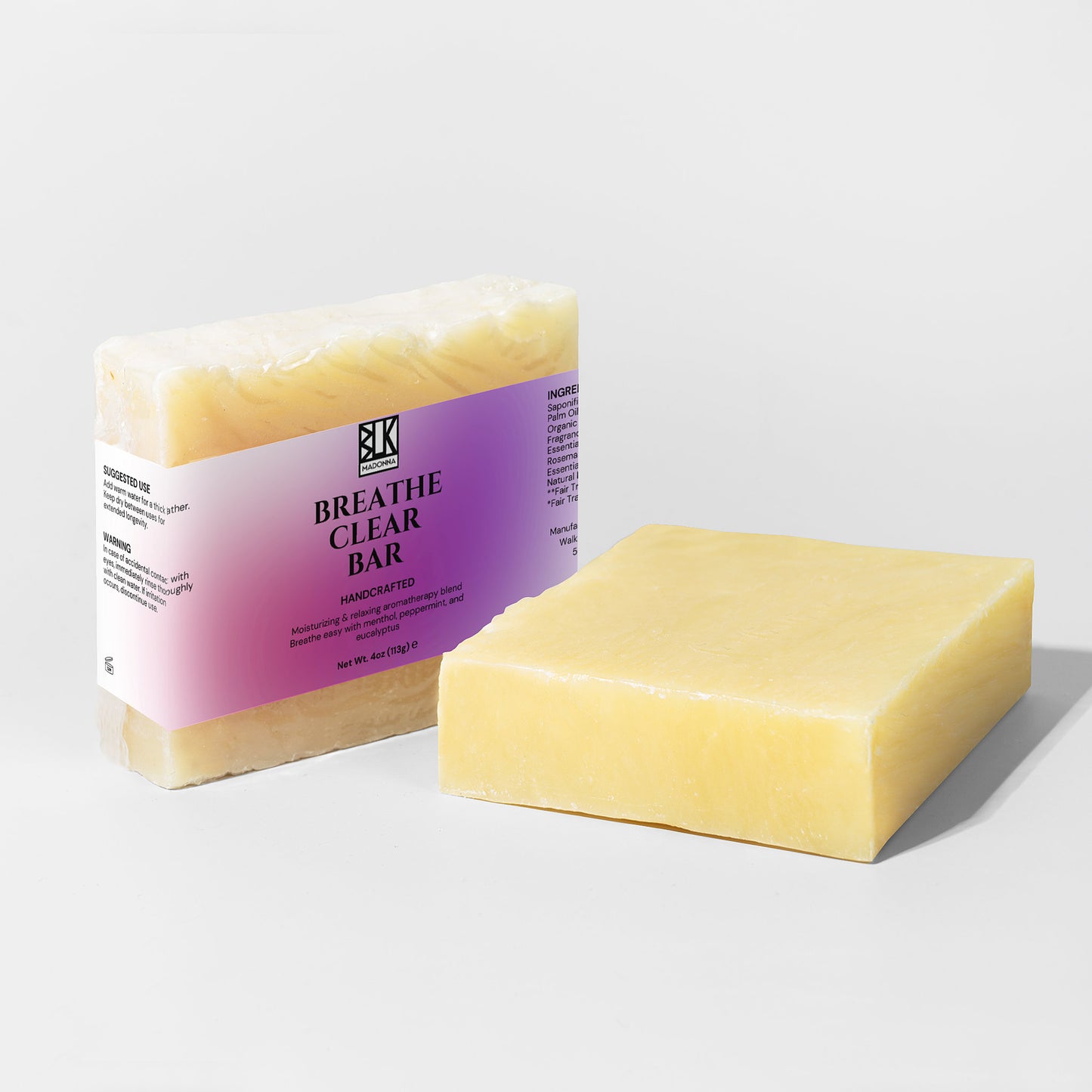 Breathe Clear Bar | BLK MADONNA