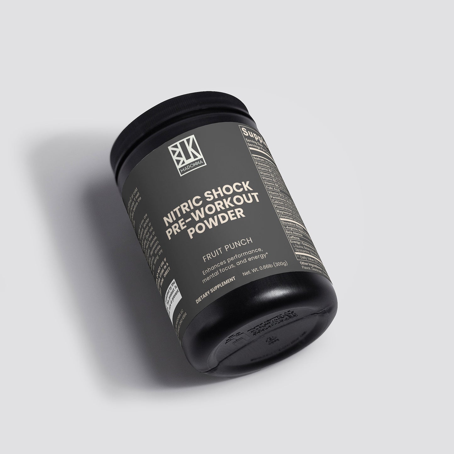 NITRIC SHOCK™ Pre-Workout Power Fuel | BLK MADONNA Performance