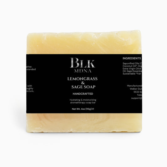 Lemongrass & Sage Soap | BLK MDNA