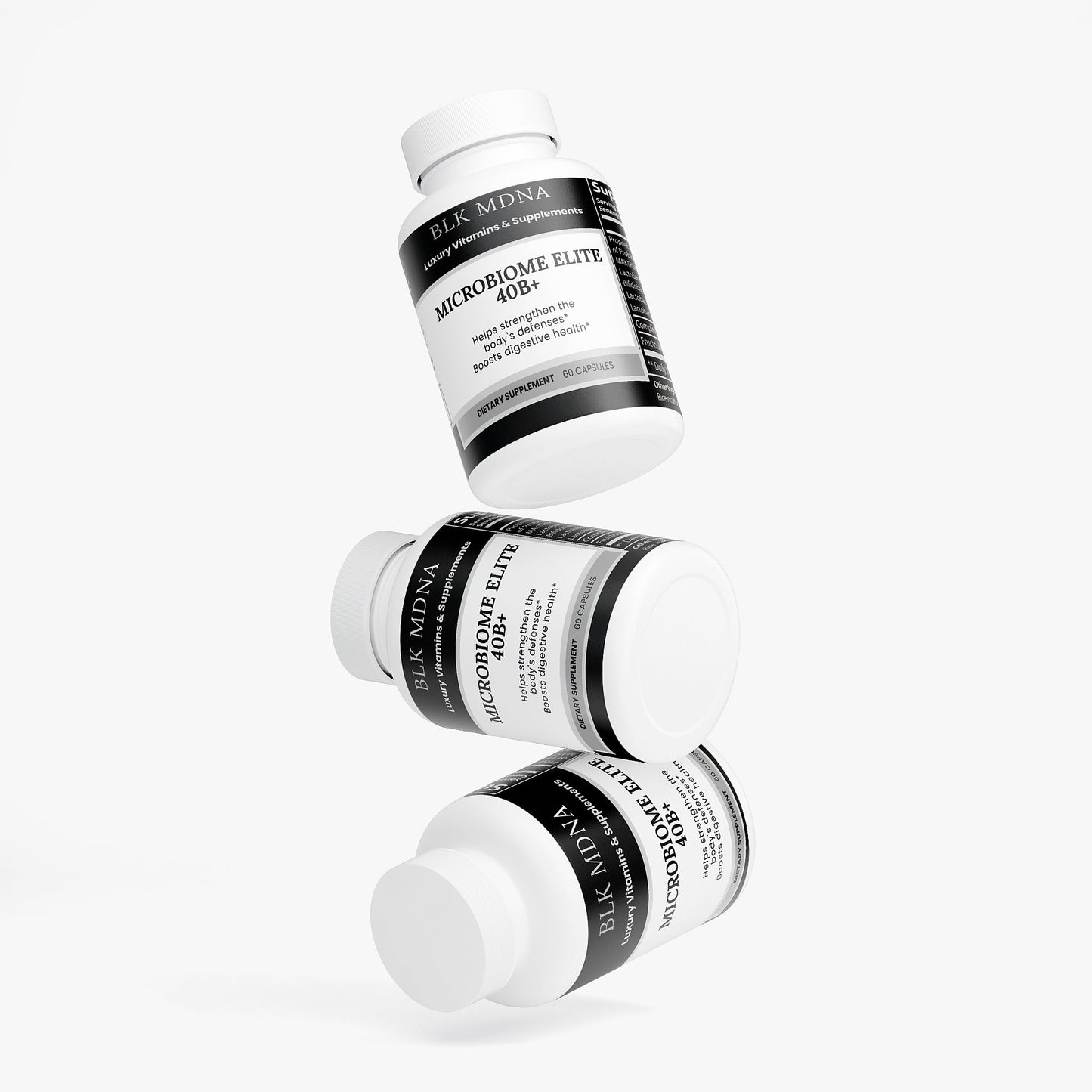 Microbiome Elite 40B+| BLK MDNA