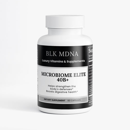 Microbiome Elite 40B+| BLK MDNA