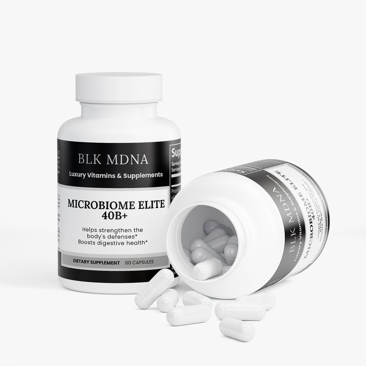 Microbiome Elite 40B+| BLK MDNA