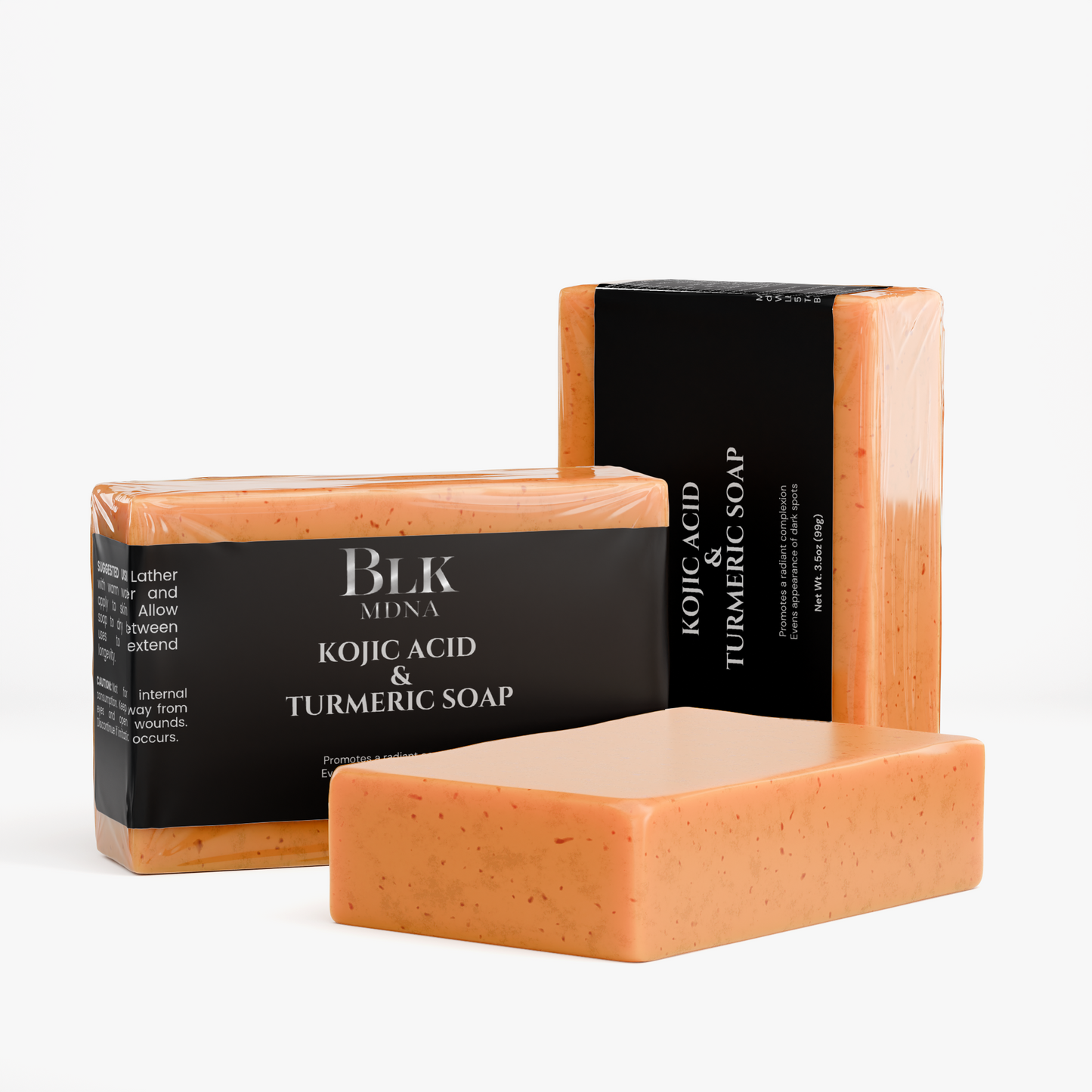 Kojic Acid & Turmeric Soap | BLK MDNA