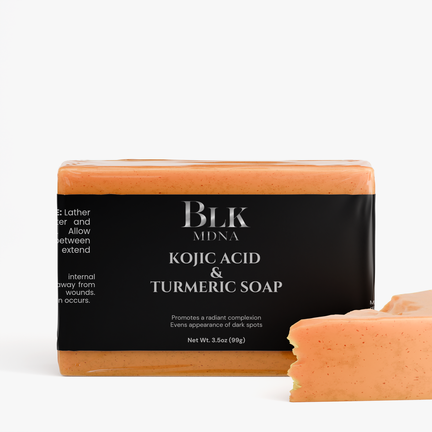 Kojic Acid & Turmeric Soap | BLK MDNA
