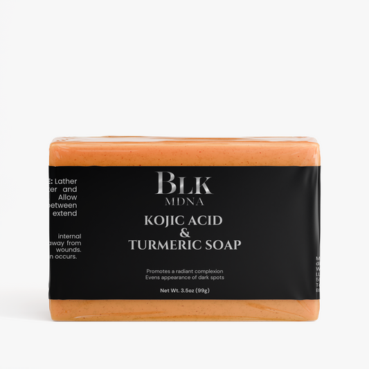 Kojic Acid & Turmeric Soap | BLK MDNA
