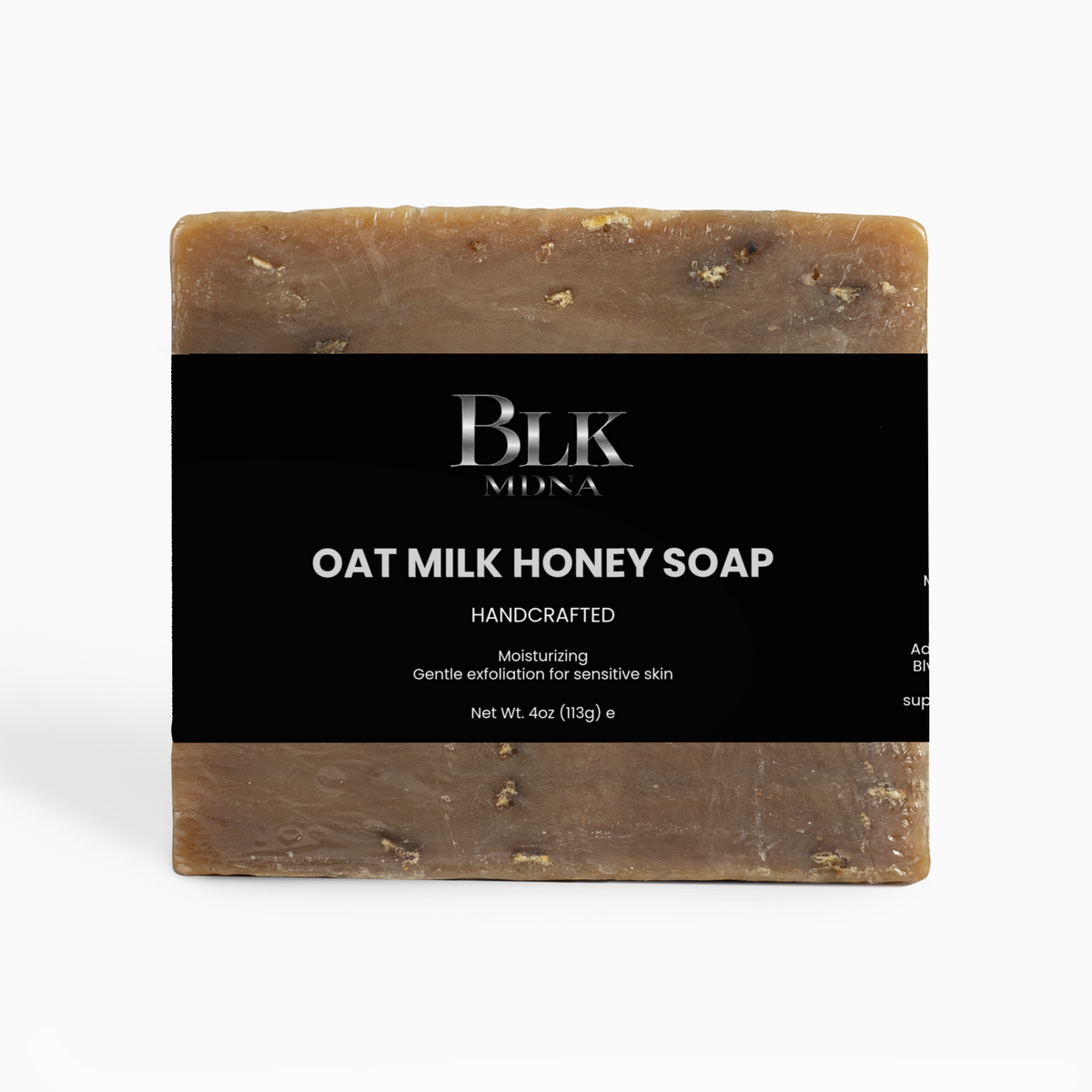 Oat Milk Honey Soap | BLK MDNA
