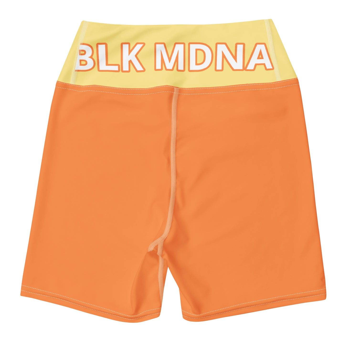 BLK MDNA SculptFit Workout Shorts | High-Waist Luxury Activewear