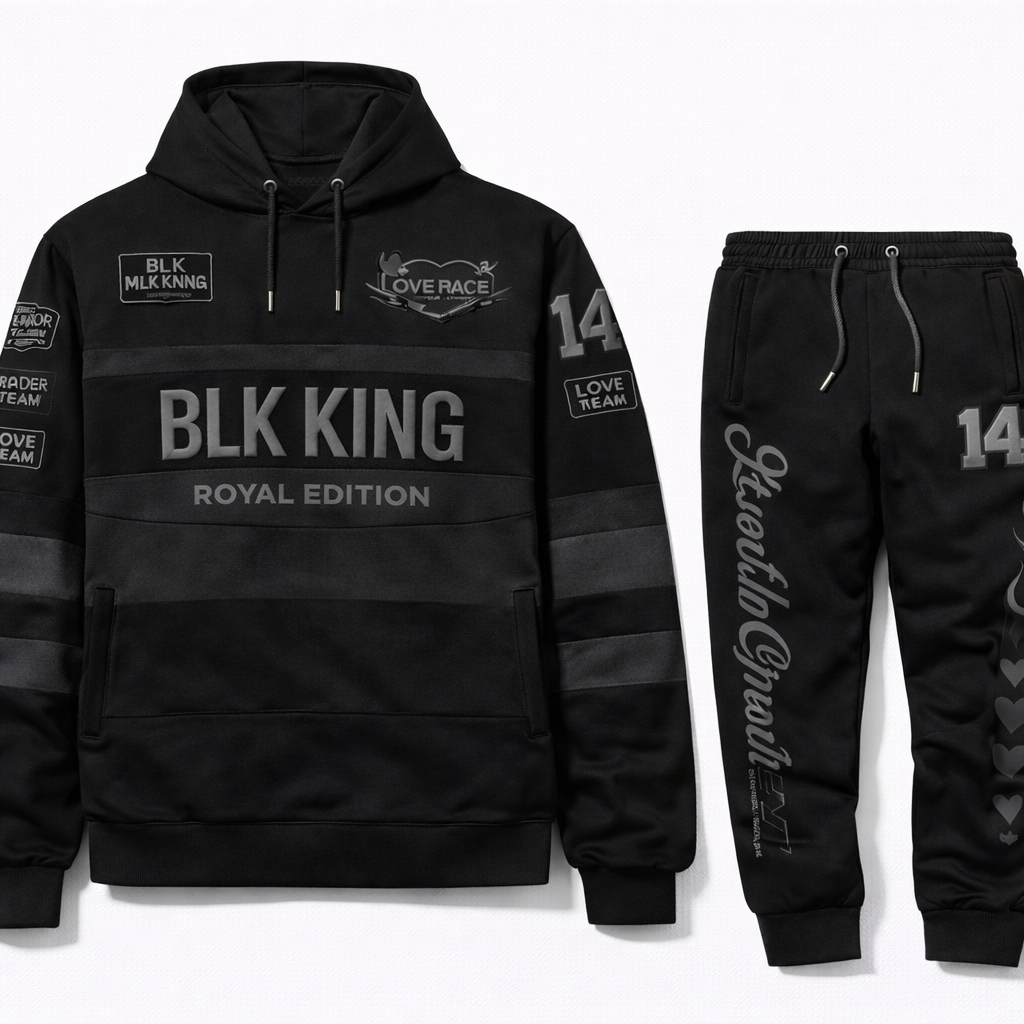 BLK KING Racing Sweatsuit