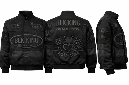 BLK KING “Stealth King Circuit” Racecar Jacket