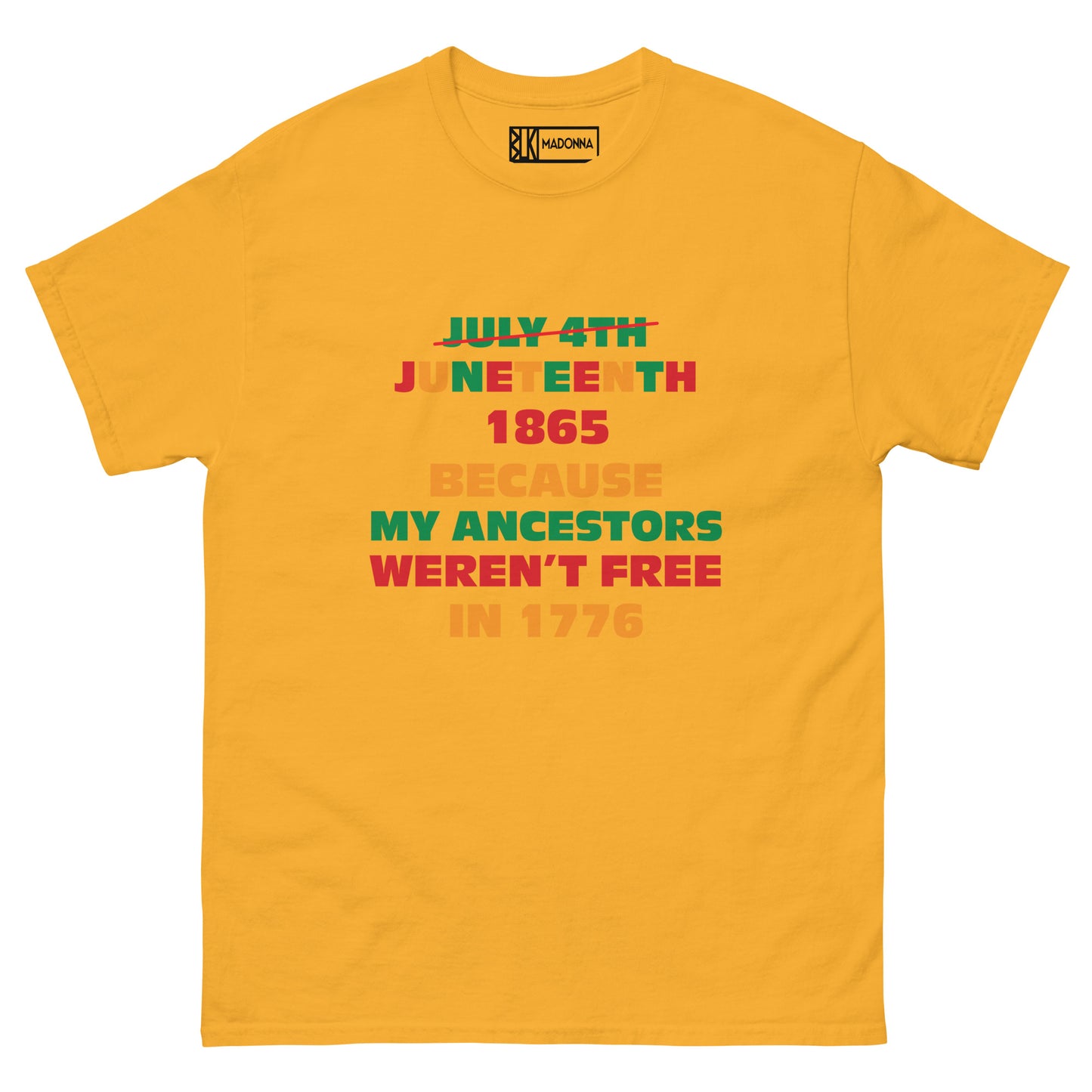 Juneteenth 1865 classic tee