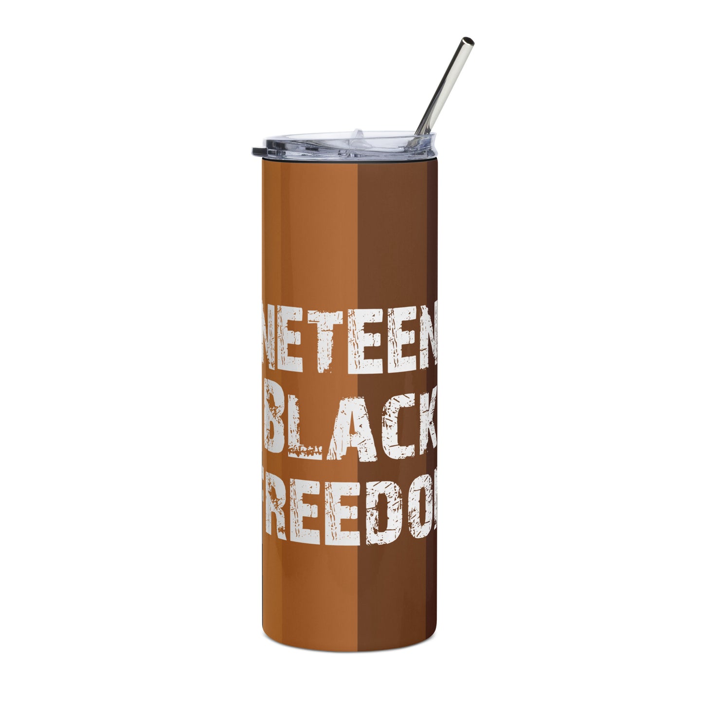 Juneteenth Stainless steel tumbler