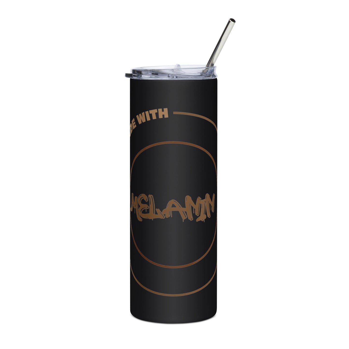 Made w/ Melanin Stainless steel tumbler