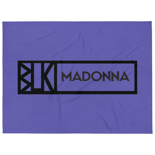 BLK MADONNA Luxe SilkTouch™ Throw Blanket